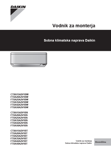 CTX,FTXA15-50AW,AS,AT_4PSL518023-3A_2018_02_Installer Reference guide_Slovenian download